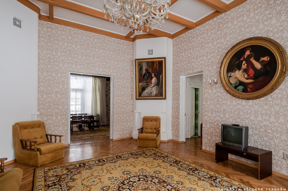 усадьба Райки. Интерьеры дома Молотова, Американского дома, Л.Н. Кекушев