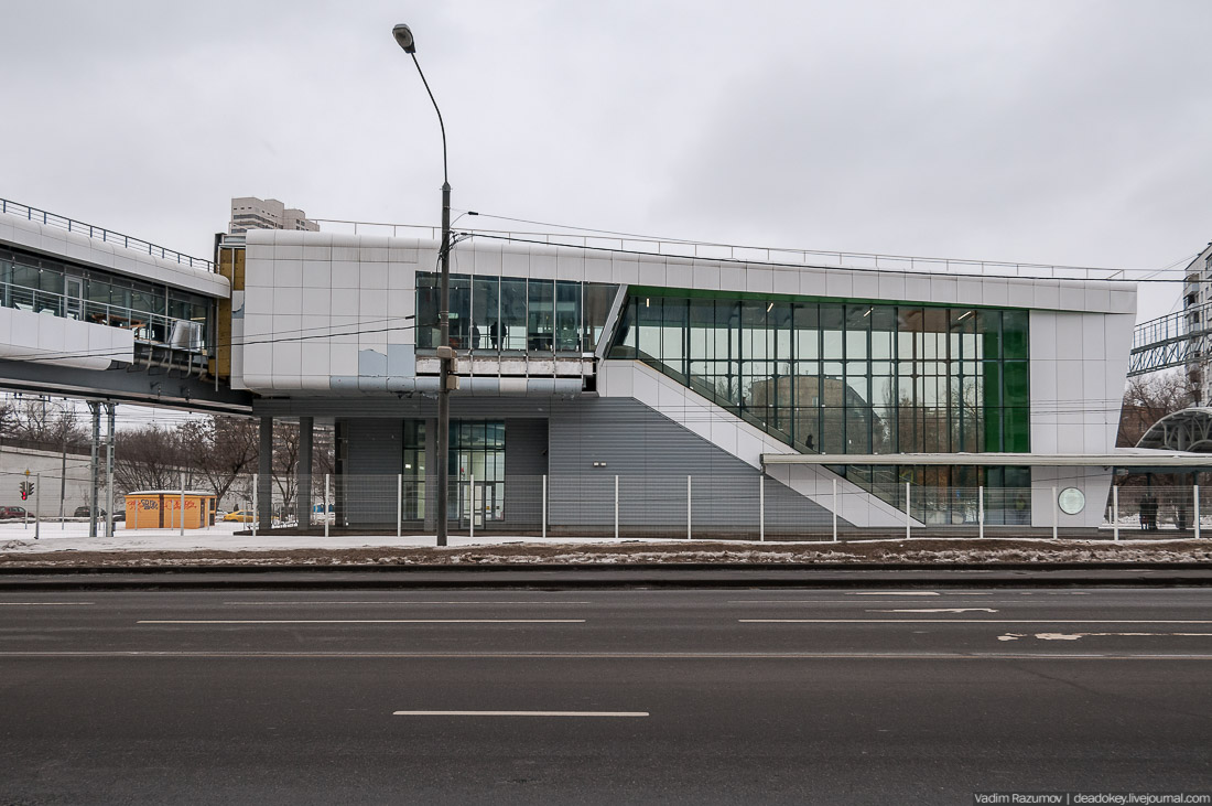 МКЖД. МЦК. Станции Братцево и Военное поле