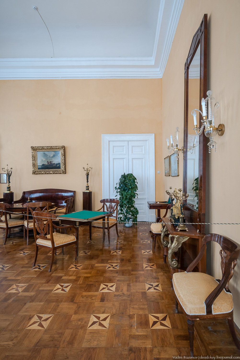 Богородицк, интерьеры дворца