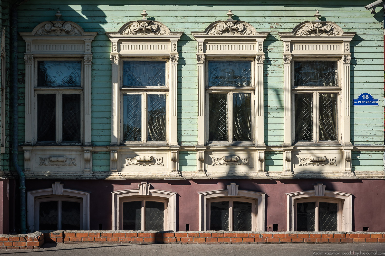 Усадьбы и наличники Тюмени