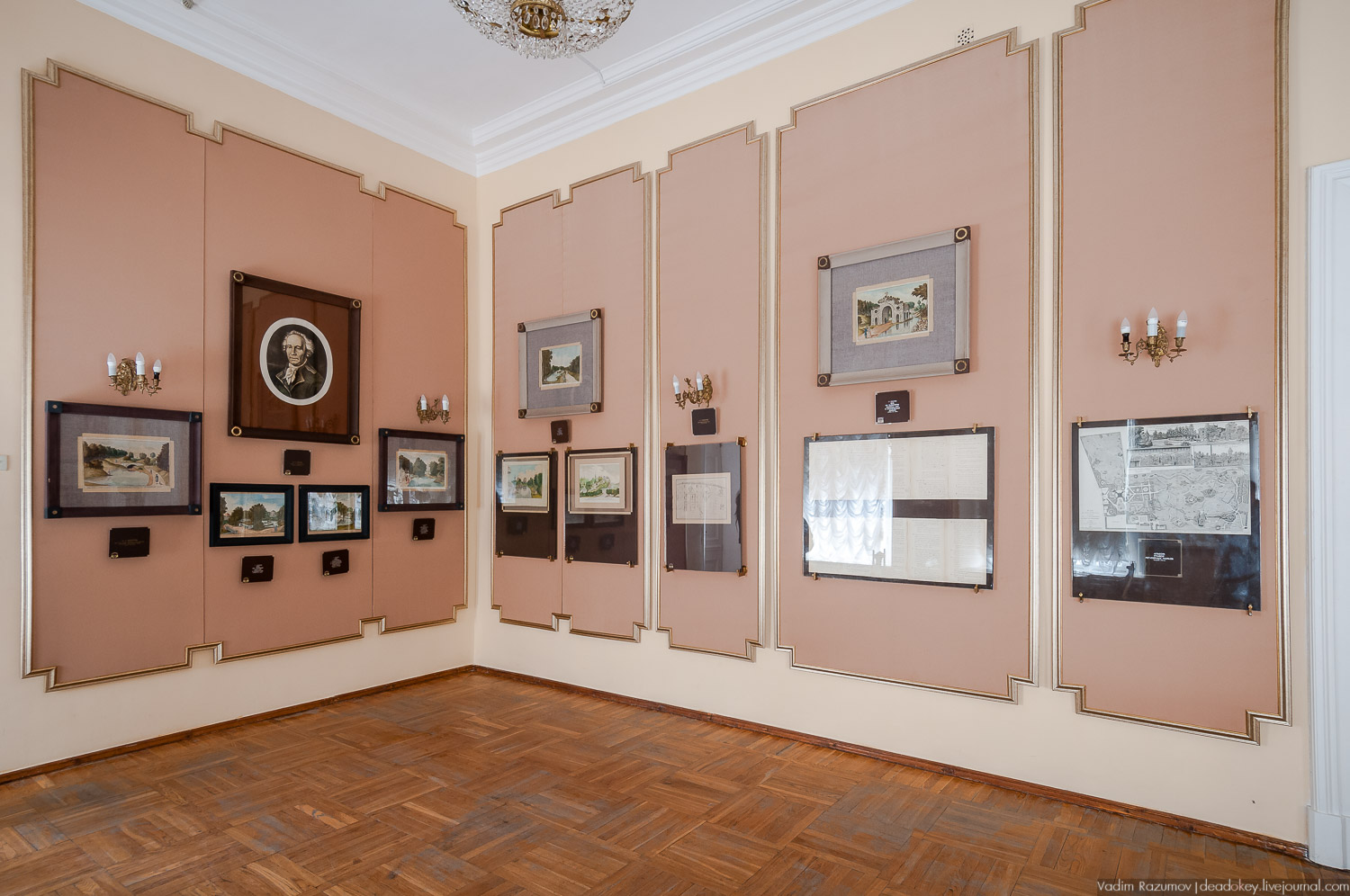 Богородицк, интерьеры дворца