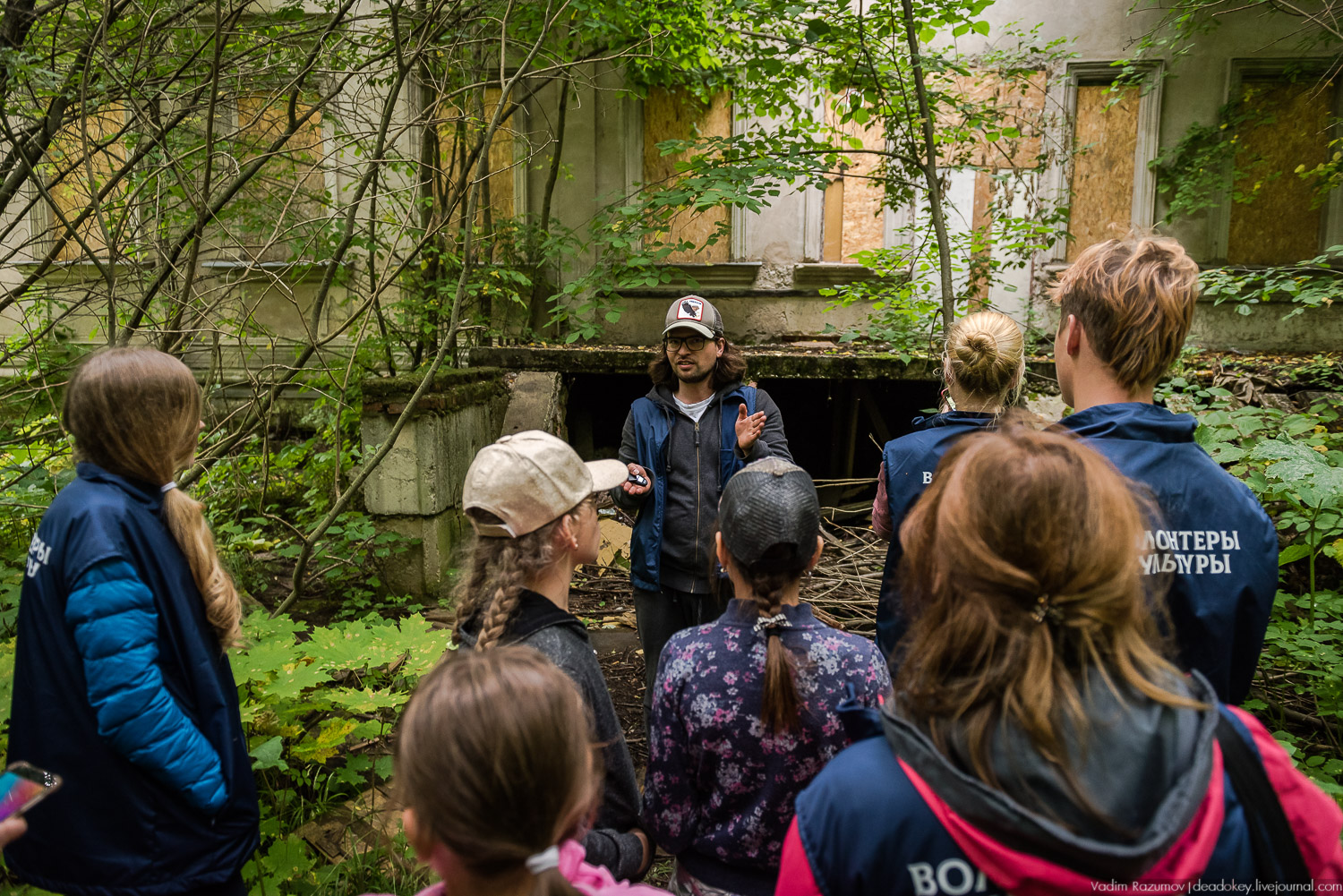 усадьба Никольское-Обольяниново, Усадебные волонтеры, субботник 17 августа 2019 года