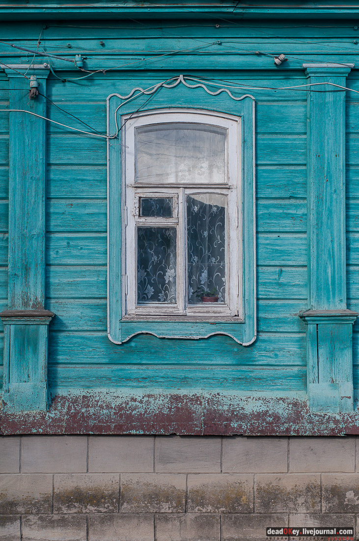 деревянные наличники Ельца, елецкий деревянный наличник