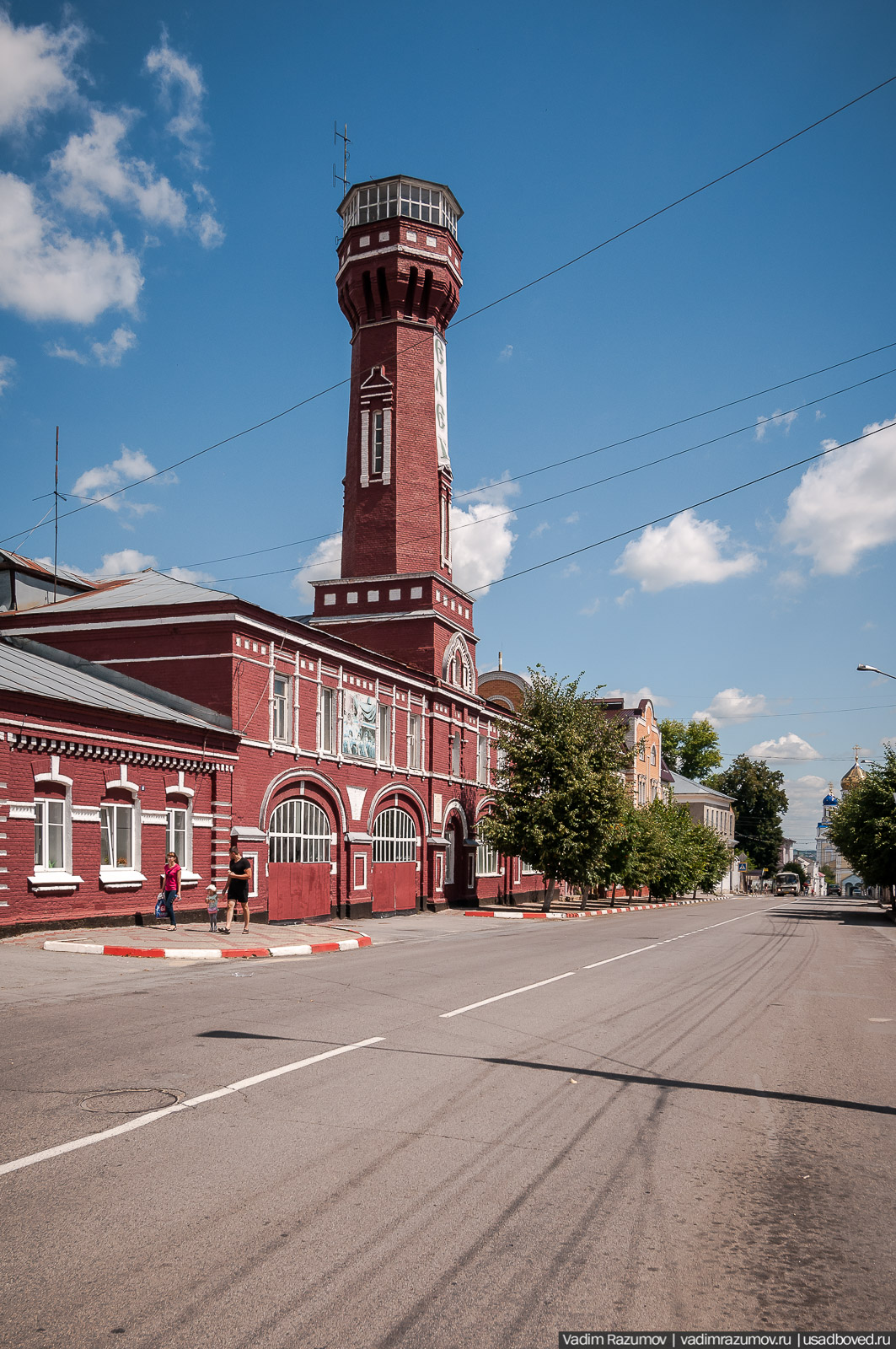 Елец, пожарная каланча, Липецкая область