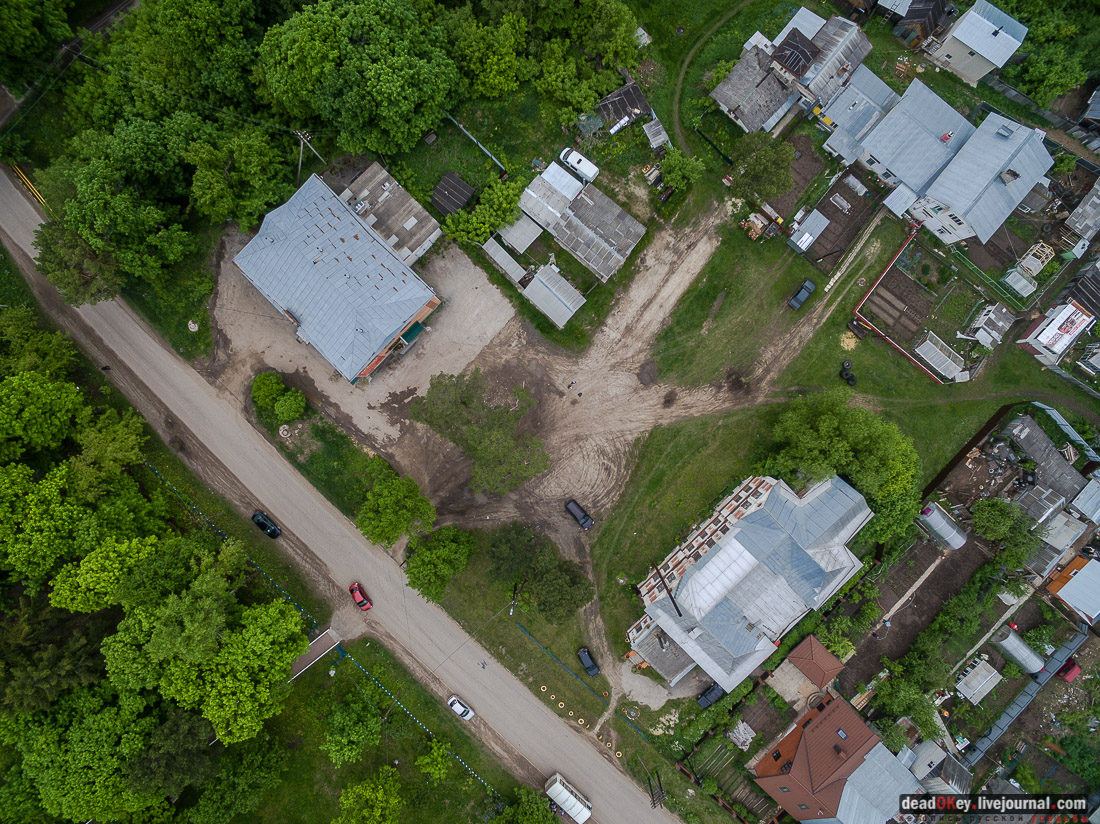 усадьба Старожилово с квадрокоптера