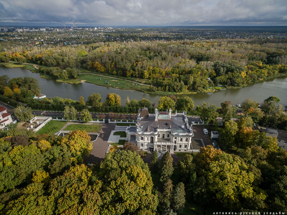усадьба Асеевых в Тамбове с квадрокоптера