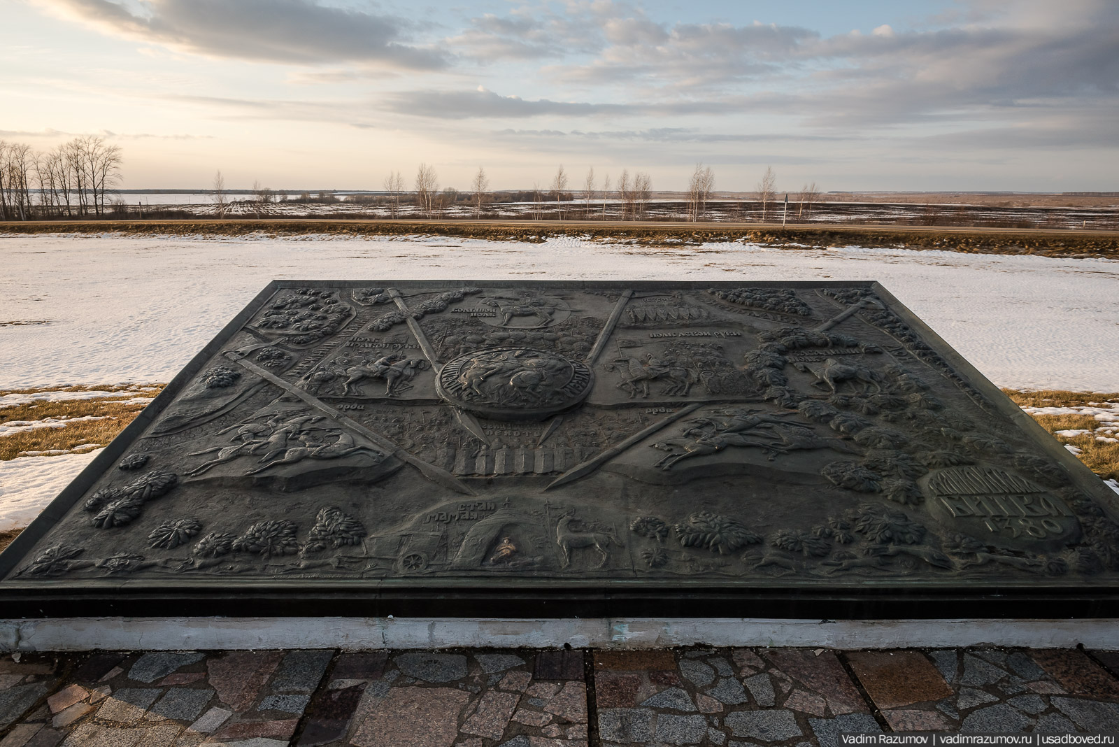 Куликово Поле, Красный холм, церковь Сергия Радонежского, архитектор Щусев