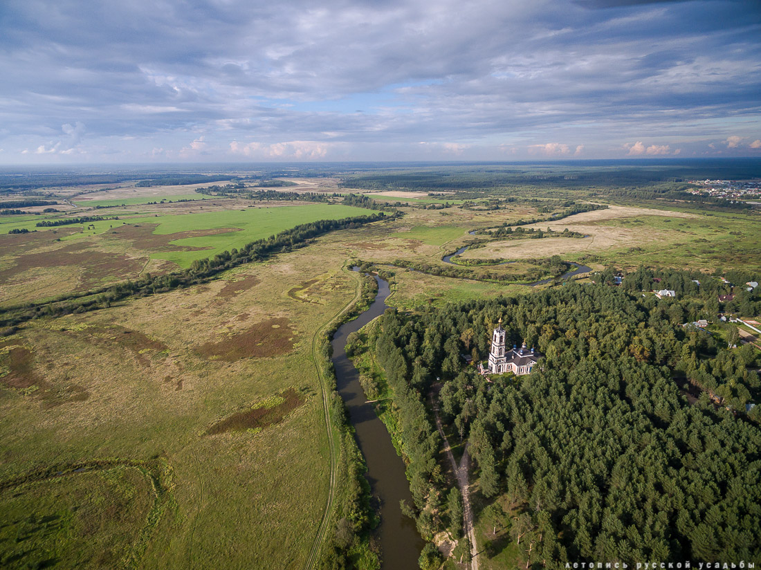 Фотографии с квадрокоптера, сентябрь 2016 года, Летопись Русской Усадьбы, Разумов Вадим