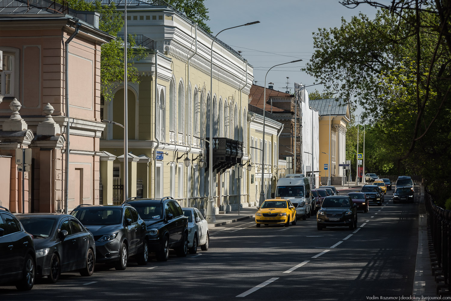 Москва, усадьба Е.И.Васильчиковой - С.А.Оболенского - Н.Ф. фон Мекк, Гоголевский бульвар, 14