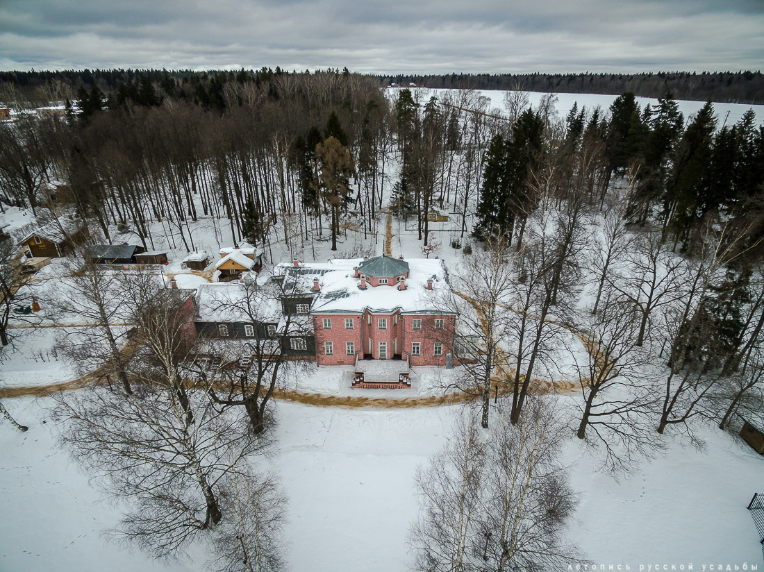 усадьба Мураново. В гости с дроном