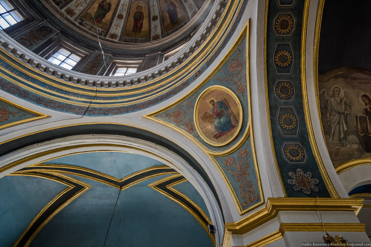 Казанский храм в Богородицке, интерьеры