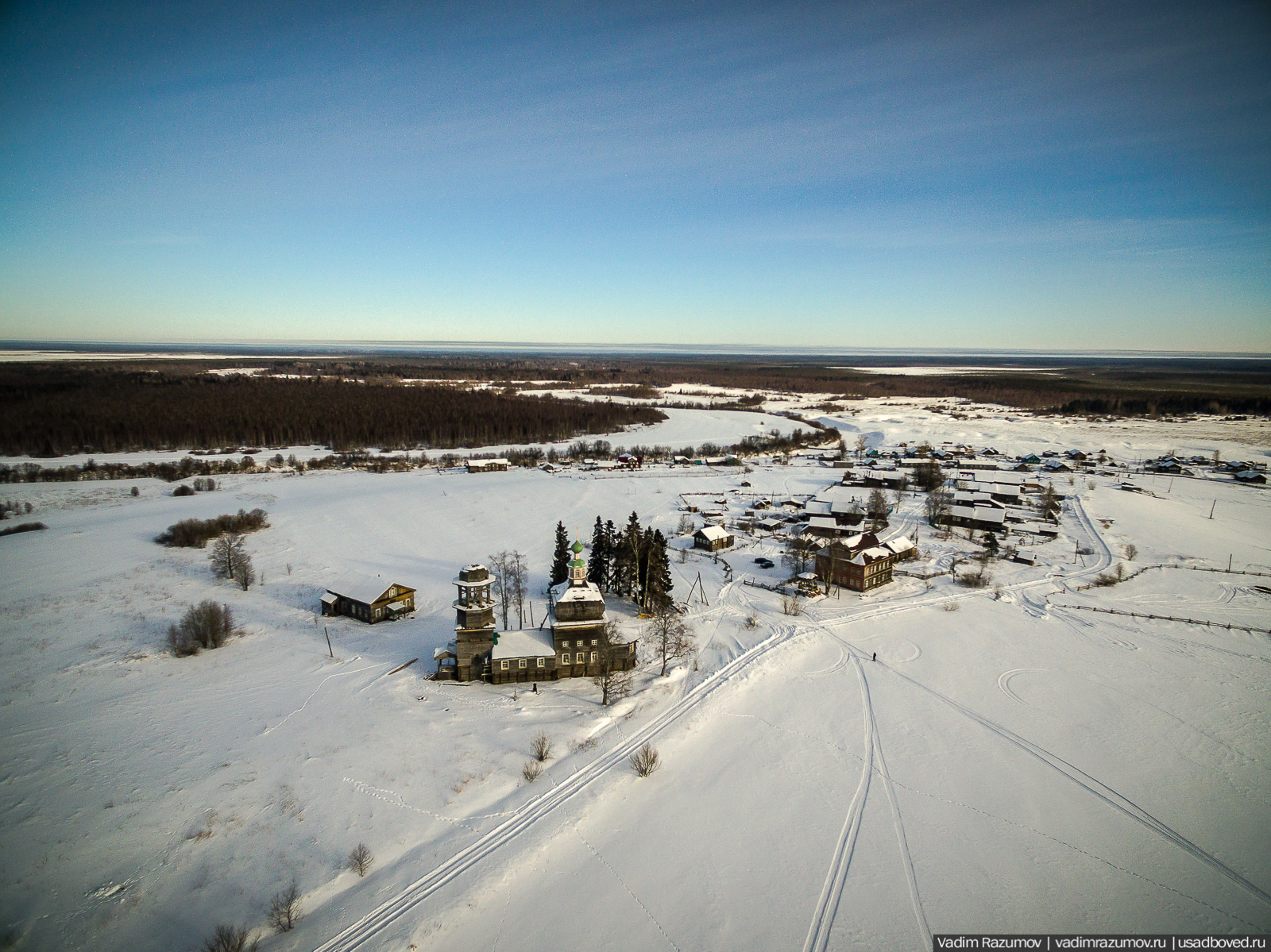 Деревня Поле, Архангельская область, Онежский район