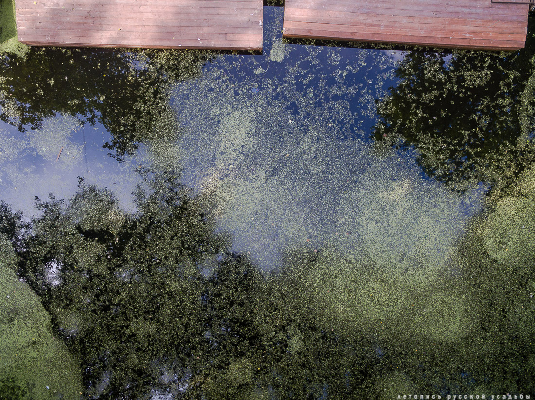 усадьба Мелихово с квадрокоптера