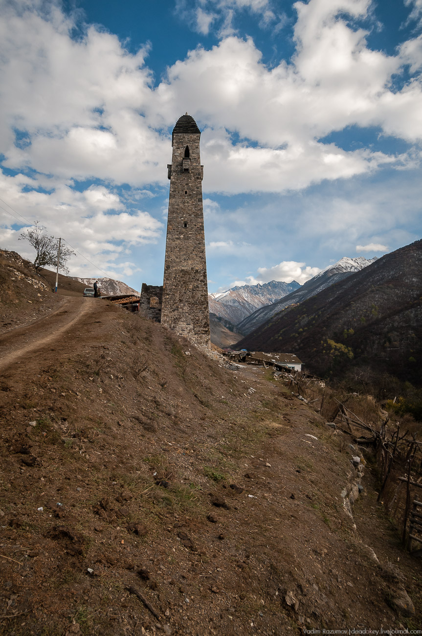 Башенный комплекс Ляжги, Ингушетия, Джейрахский район, сельское поселение Ляжги.