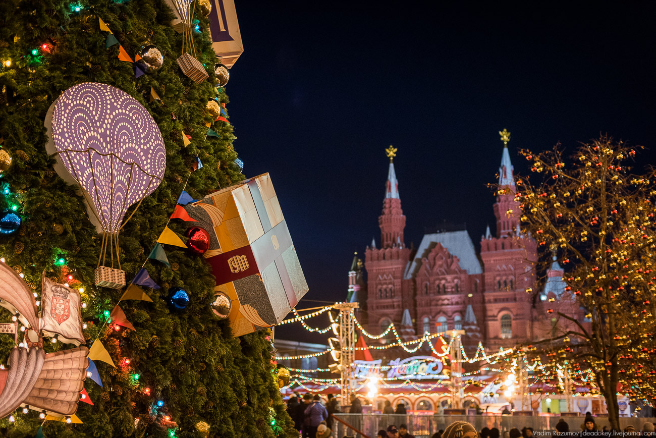 Новогодняя Москва 2018
