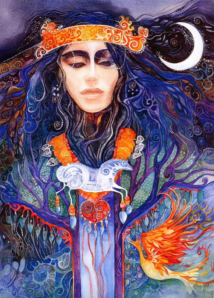 Helen Nelson-Reed | American Visionary Watercolor painter