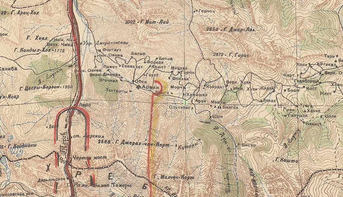 Башенный комплекс ЭРЗИ, Ингушетия, Джейрахское ущелье.