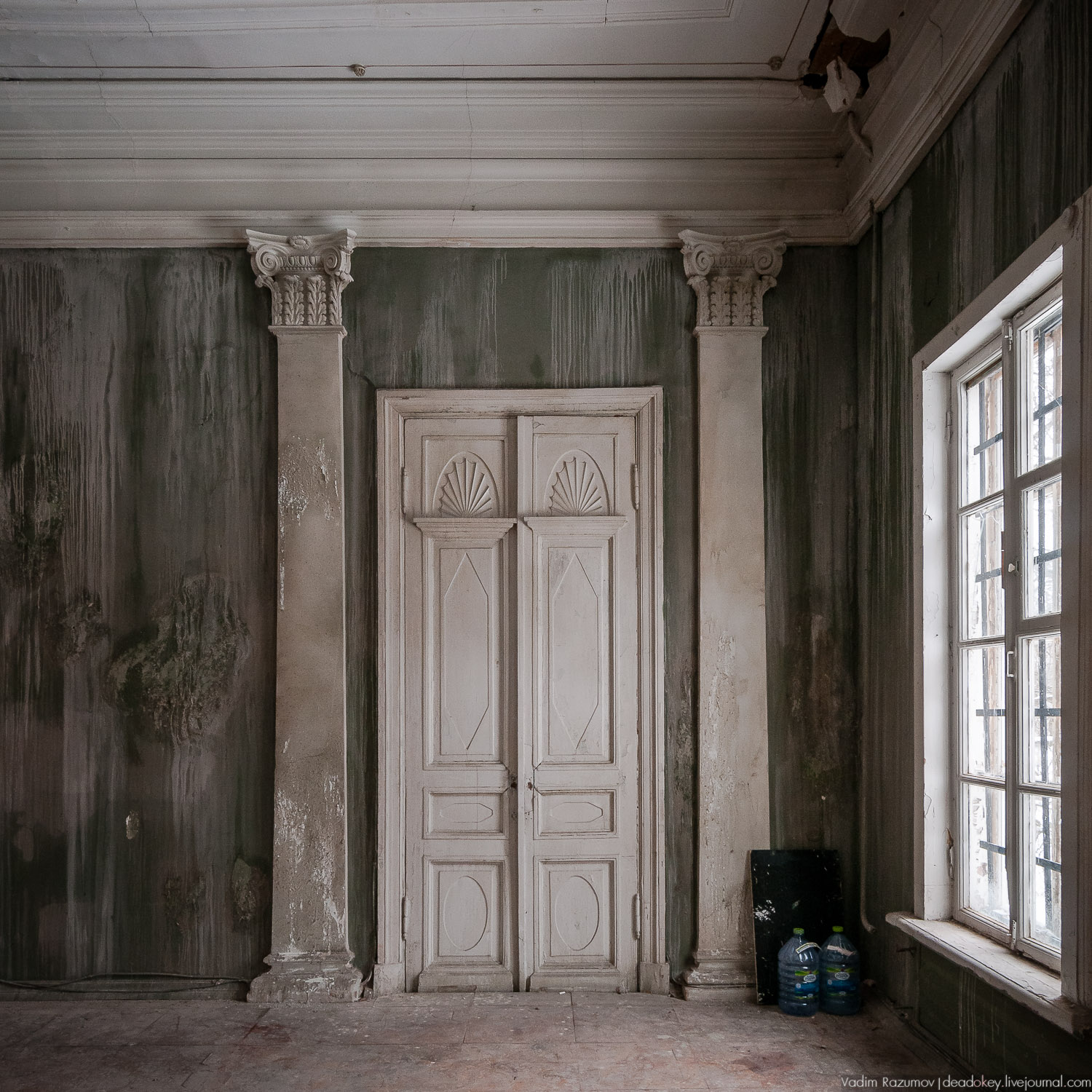 Усадьба Знаменское-Садки, интерьеры главного дома, Москва