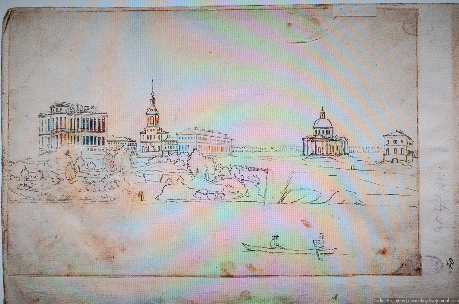 акварели А.Т. Болотова, Богородицк, ГИМ